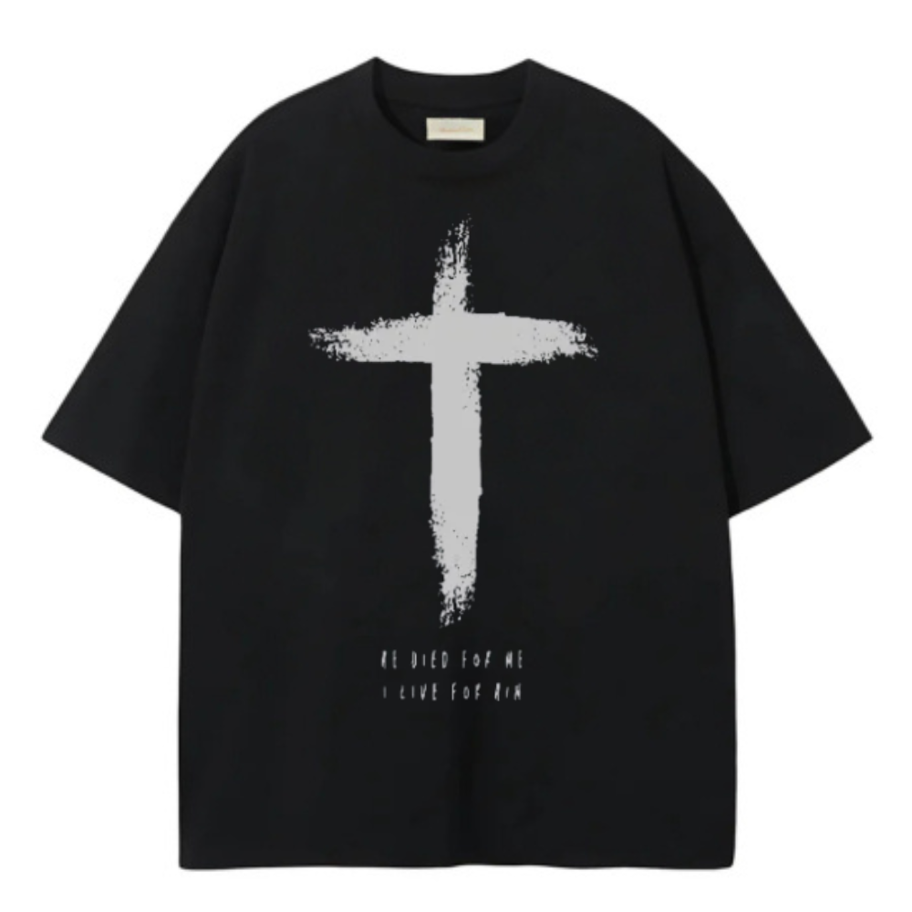 CROSS OVERSIZE TEE