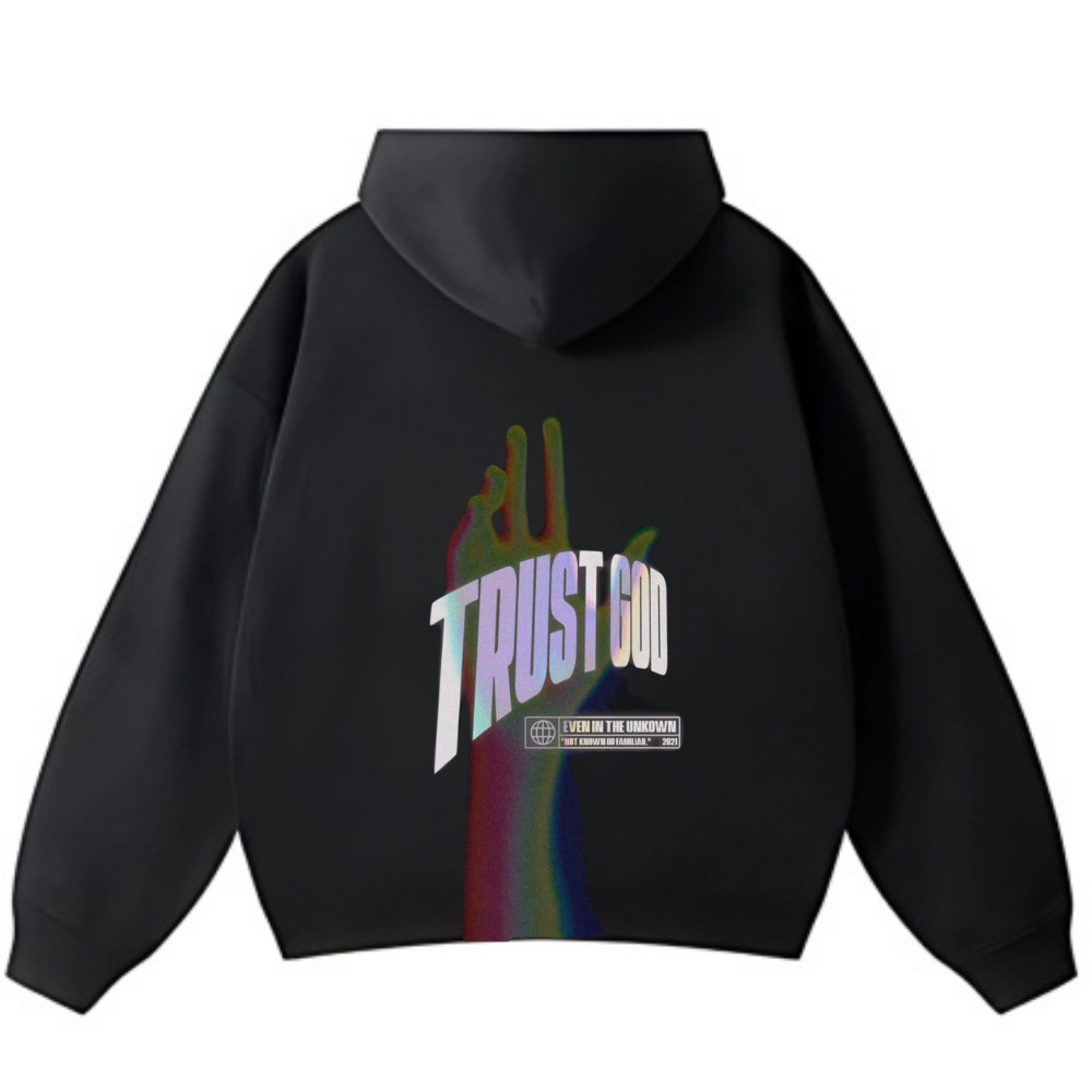 TRUST GOD OVERSIZE HOODIE